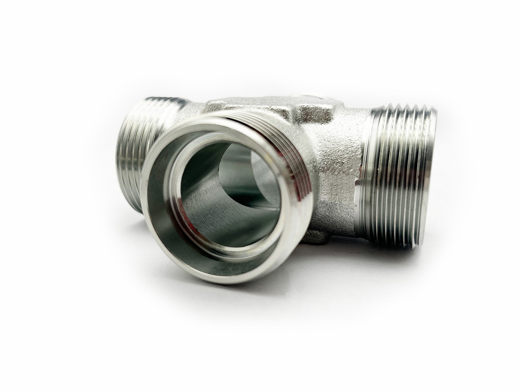 Compression-type four-way connector XC/XD