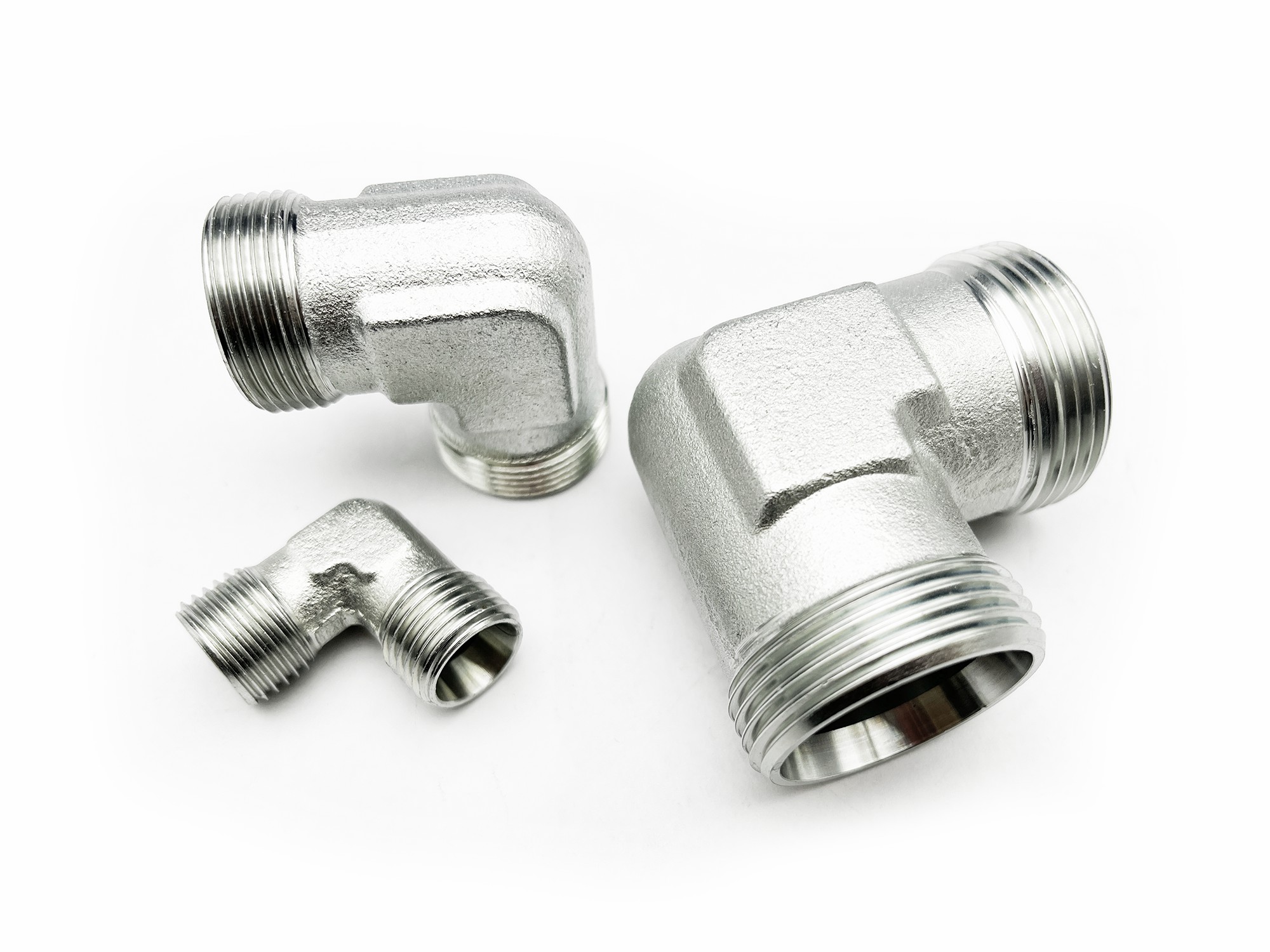 Compression-type right-angle connector 1C9/1D9