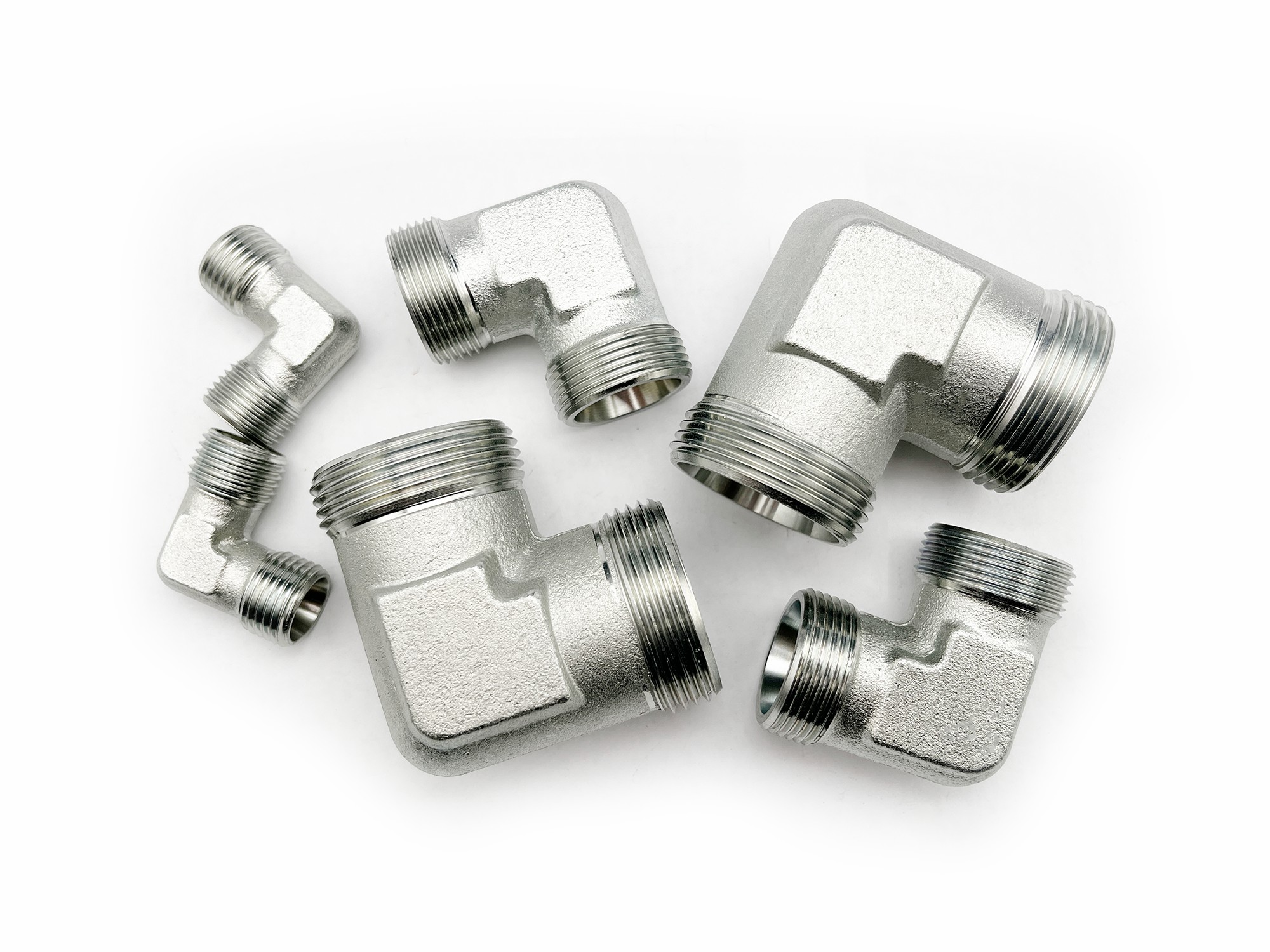 Compression-type right-angle connector 1C9/1D9
