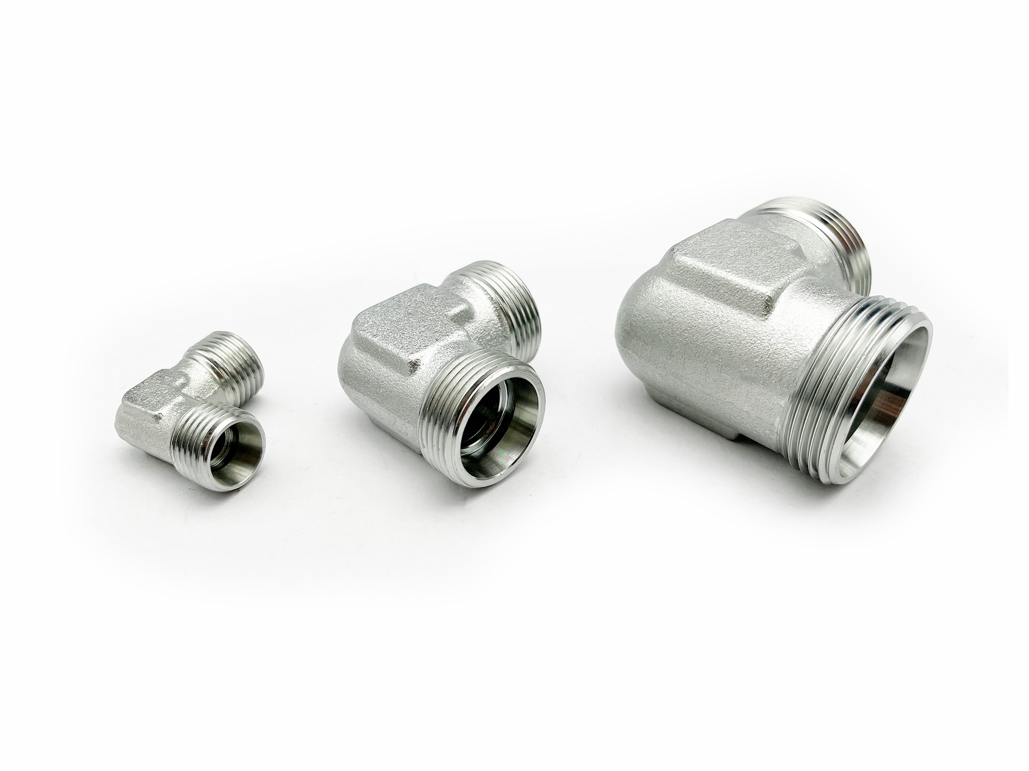 Compression-type right-angle connector 1C9/1D9