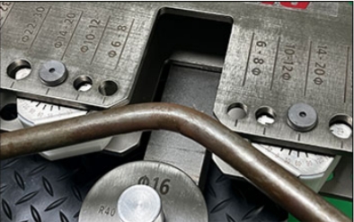 Assembly Schematic Diagram of the Memory Pipe Bending Machine